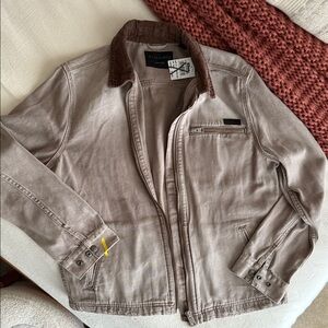All Saints Men's Brown Lightweight Jacket